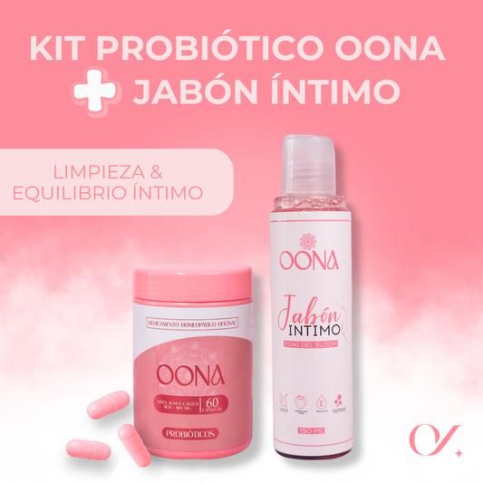 Kit probioticos + jabón intimo