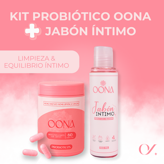 Kit probioticos + jabón intimo